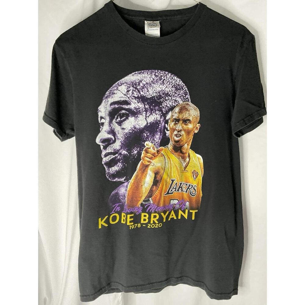 Kobe Gianna Bryant Black T Shirt Small Lakers Kobe Memory Mamba Rip